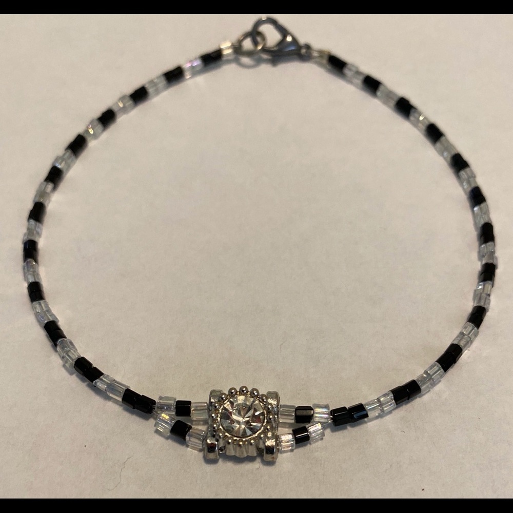 Women’s Crystal Beaded Anklet